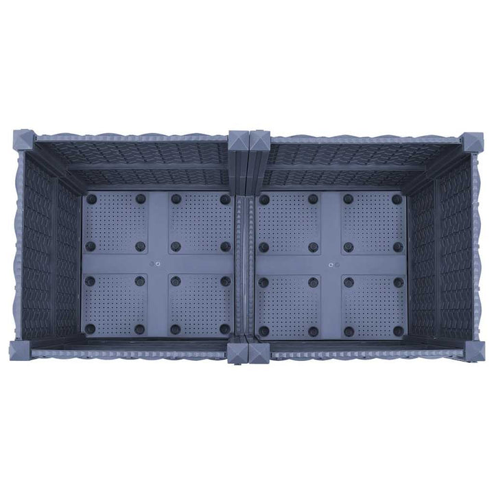 højbed 80x40x38 cm polypropylen
