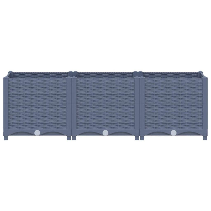 højbed 120x40x38 cm polypropylen