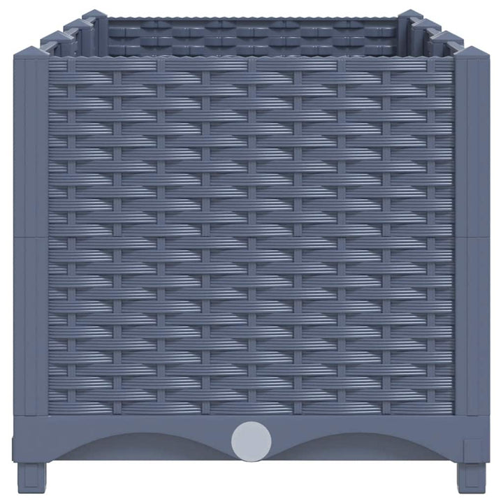 højbed 120x40x38 cm polypropylen