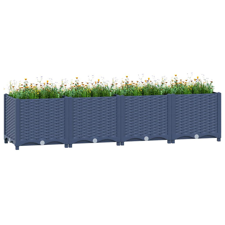 højbed 160x40x38 cm polypropylen