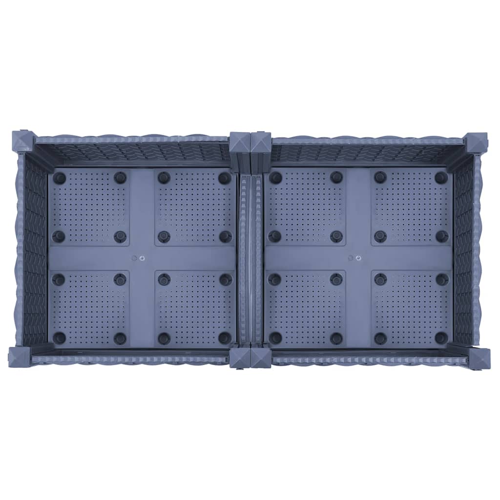 højbed 80x40x71 cm polypropylen