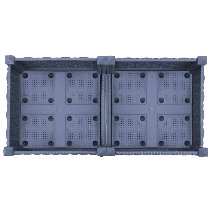 højbed 80x40x71 cm polypropylen