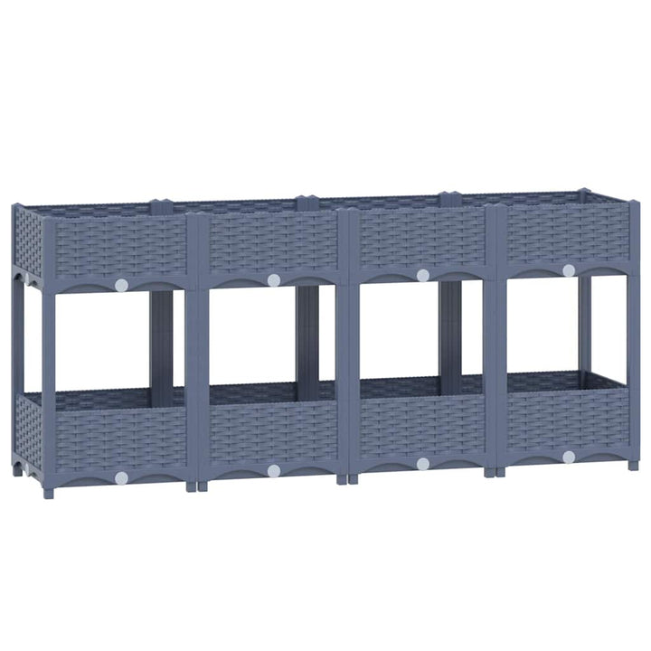 højbed 160x40x71 cm polypropylen