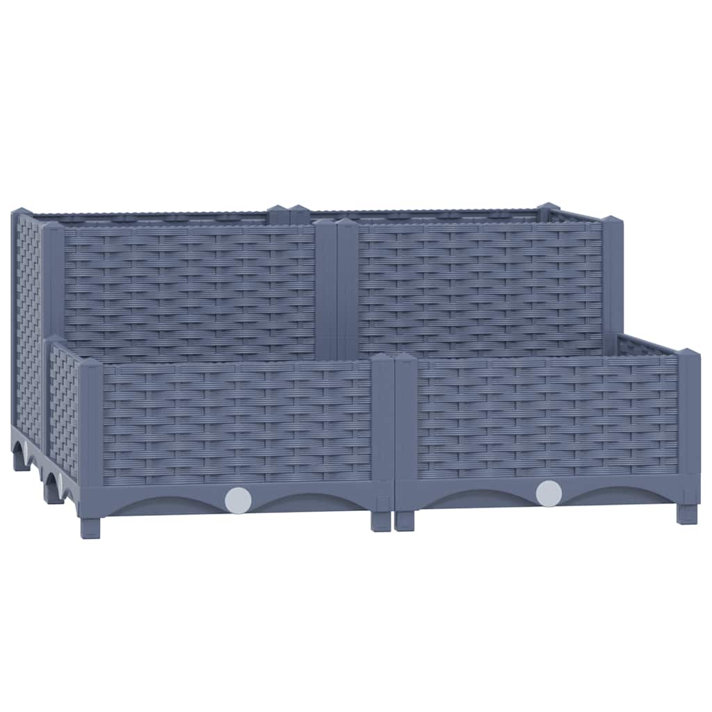højbed 80x80x38 cm polypropylen