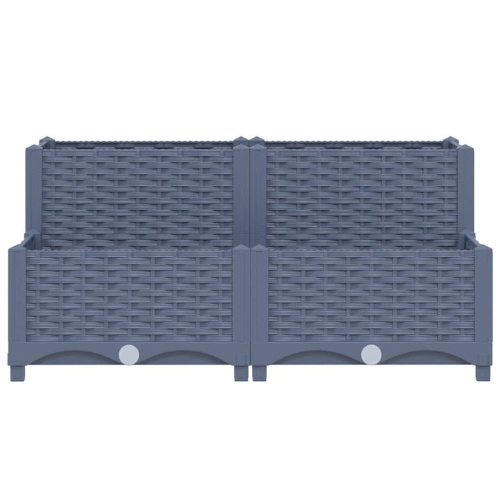 højbed 80x80x38 cm polypropylen