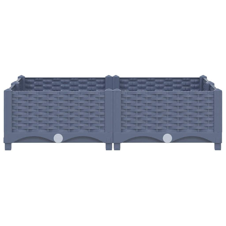 højbed 80x80x23 cm polypropylen