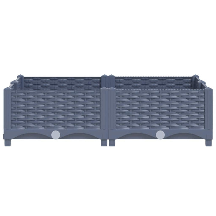 højbed 80x80x23 cm polypropylen