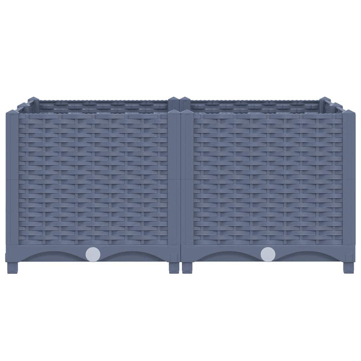 højbed 80x80x38 cm polypropylen