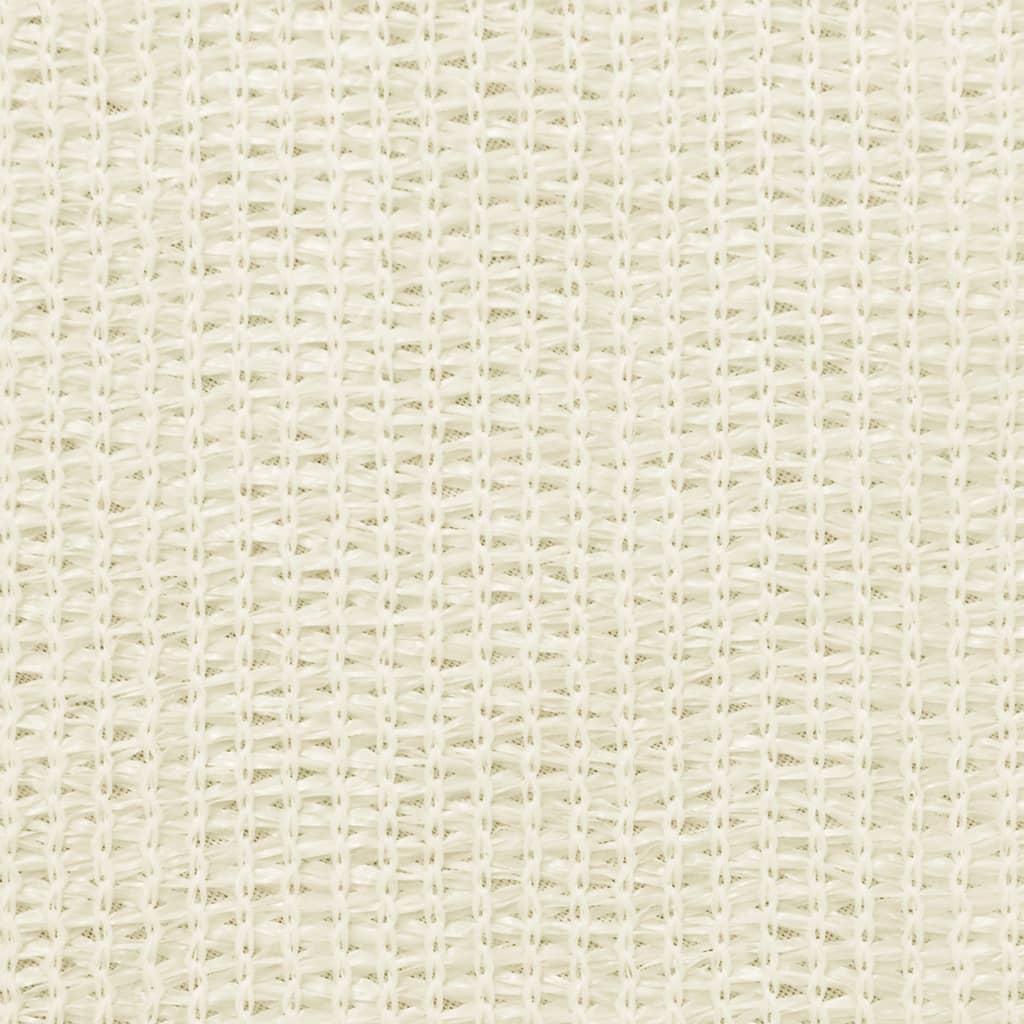 altanafskærmning 75x300 cm HDPE cremefarvet