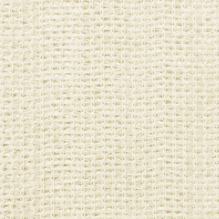 altanafskærmning 90x600 cm HDPE cremefarvet