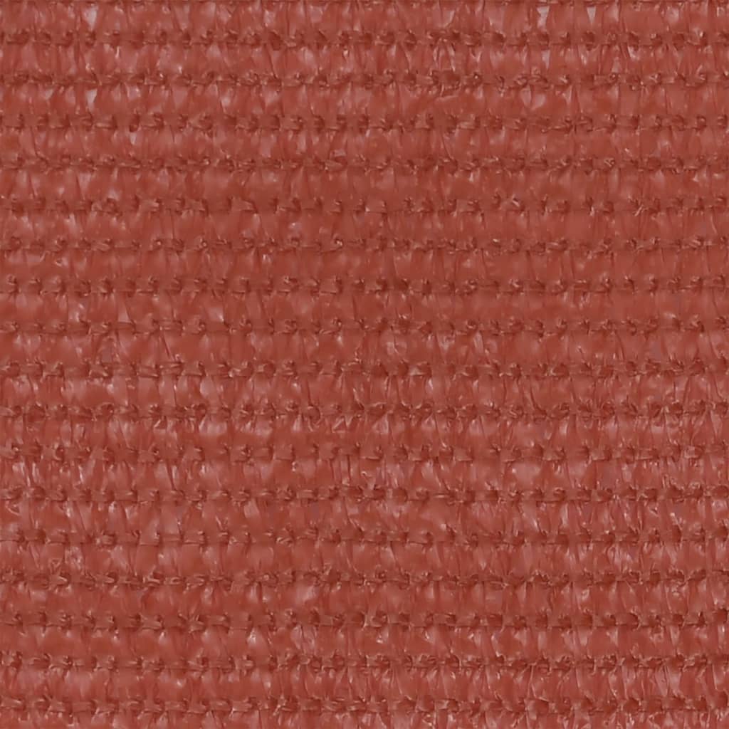 altanafskærmning 120x600 cm HDPE terrakotta