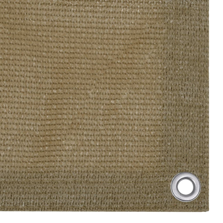 altanafskærmning 75x400 cm HDPE gråbrun