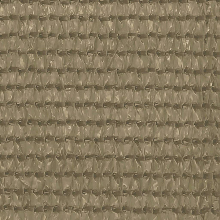 altanafskærmning 120x500 cm HDPE gråbrun