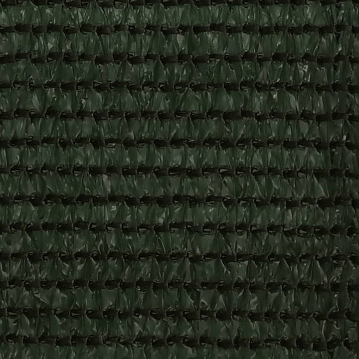 altanafskærmning 120x600 cm HDPE mørkegrøn