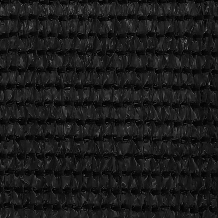 altanafskærmning 120x400 cm HDPE sort