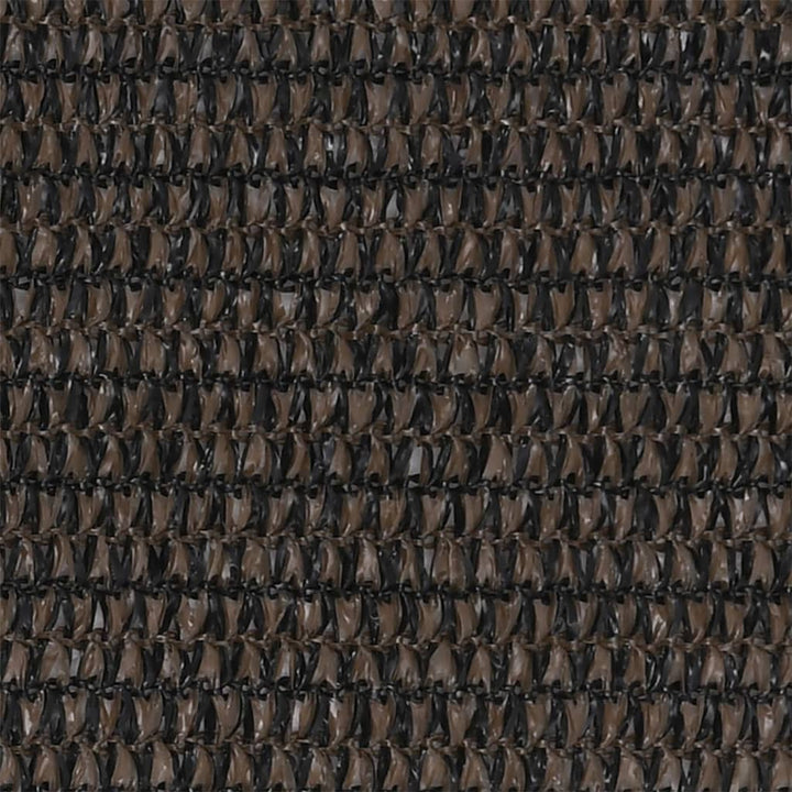 altanafskærmning 90x600 cm HDPE brun