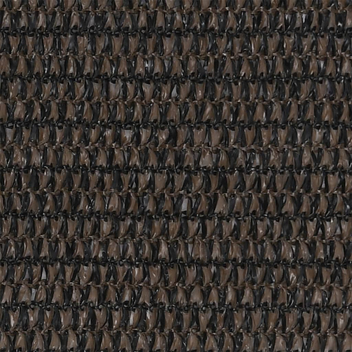 altanafskærmning 120x600 cm HDPE brun