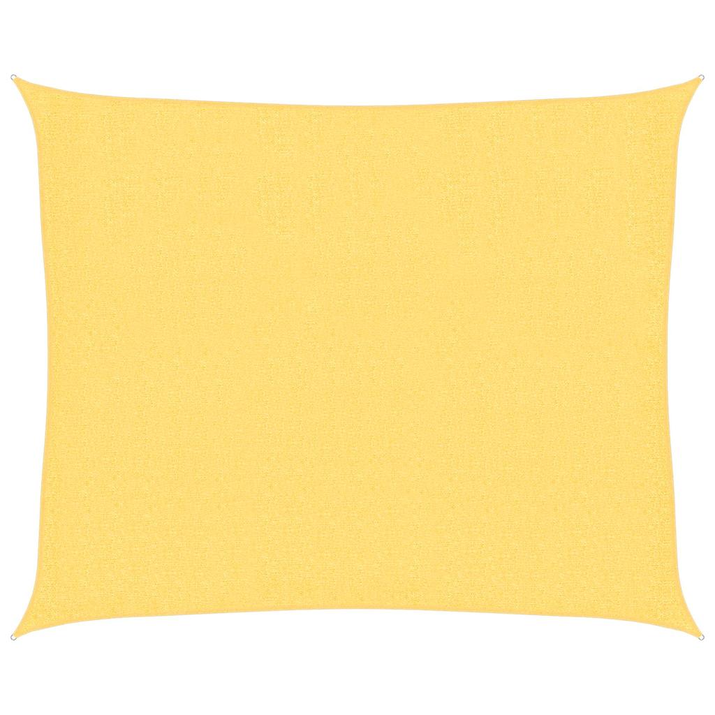 solsejl 2,5x3 m 160 g/m² HDPE beige