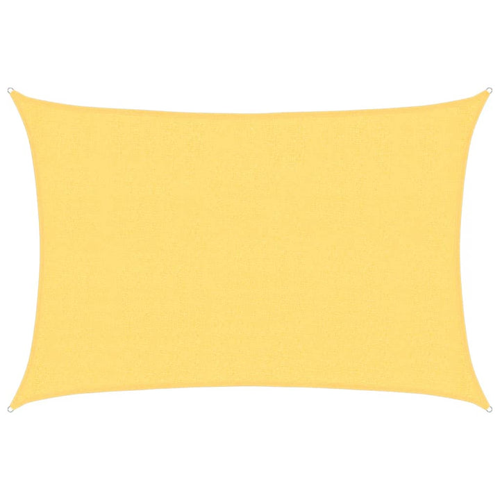 solsejl 2,5x3,5 m 160 g/m² HDPE beige