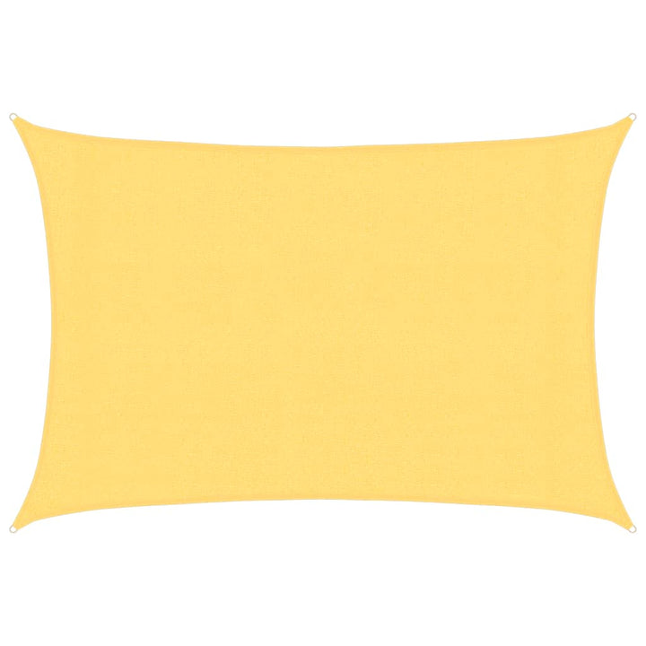 solsejl 160 g/m² 3x5 m HDPE beige