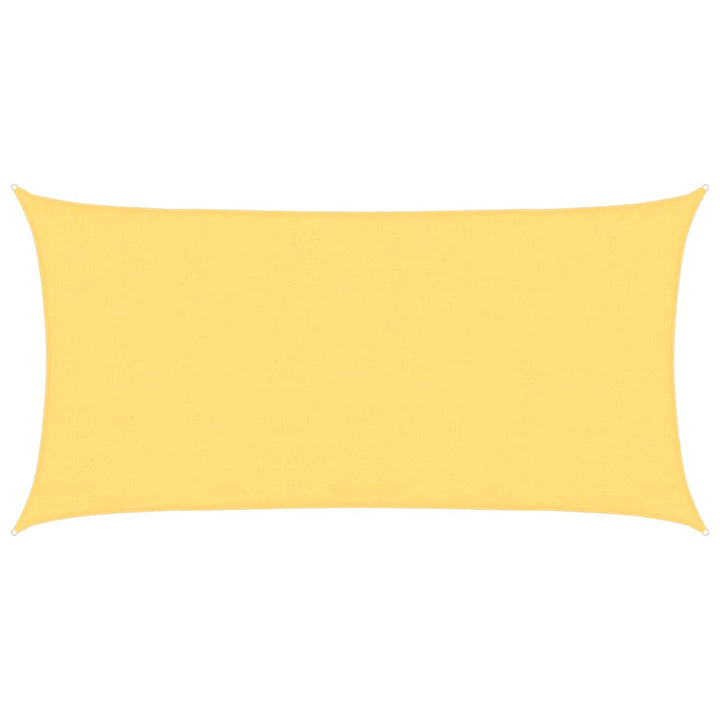 solsejl 160 g/m² 3x6 m HDPE beige