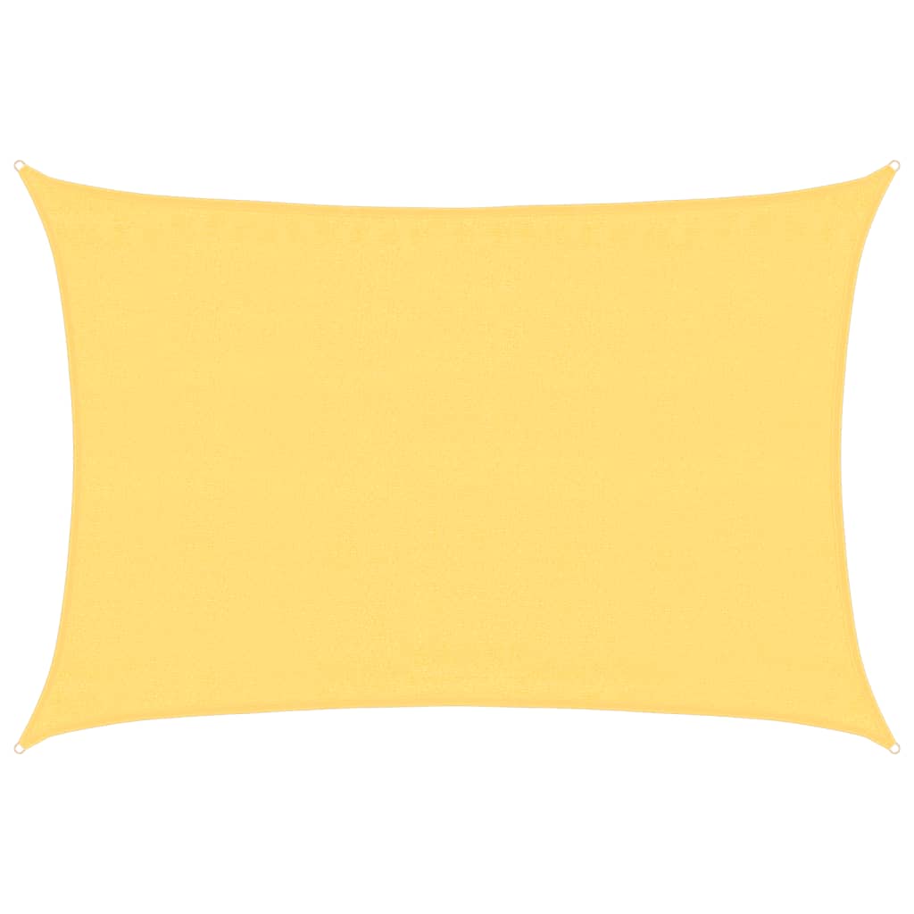 solsejl 160 g/m² 3,5x5 m HDPE beige
