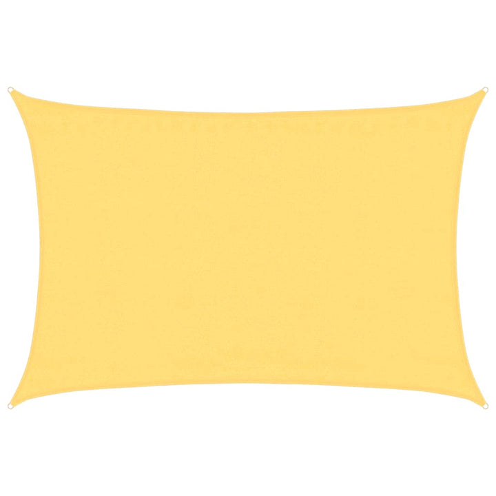 solsejl 160 g/m² 3,5x5 m HDPE beige