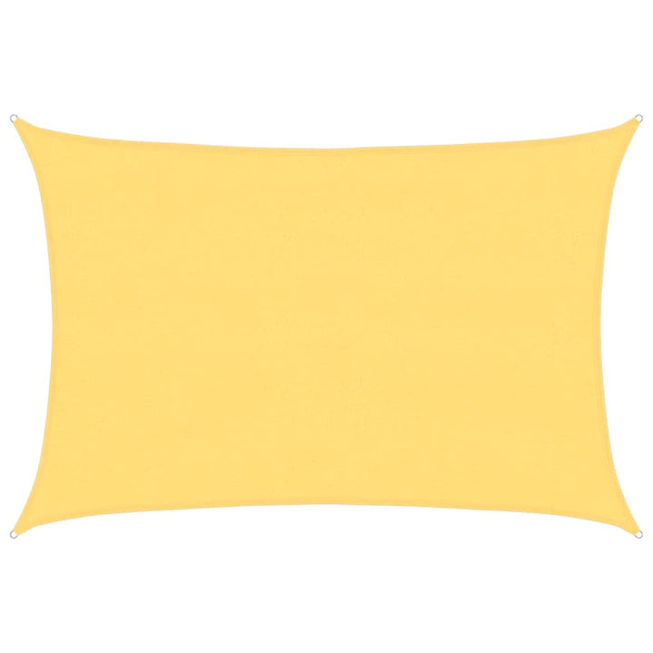 solsejl 160 g/m² 4x5 m HDPE beige