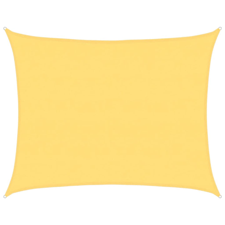 solsejl 160 g/m² 6x8 m HDPE beige