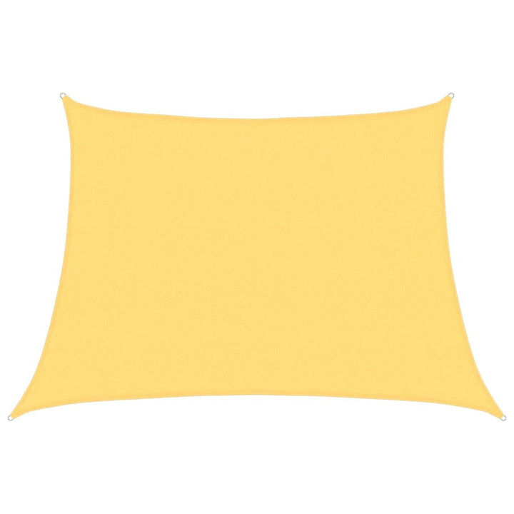 solsejl 160 g/m² 4/5x3 m HDPE beige