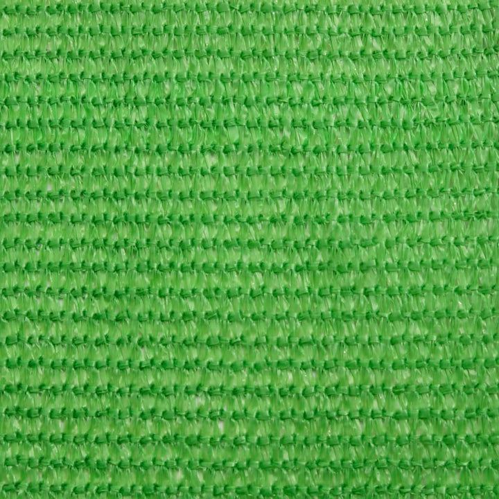 solsejl 2x4 m 160 g/m² HDPE lysegrøn