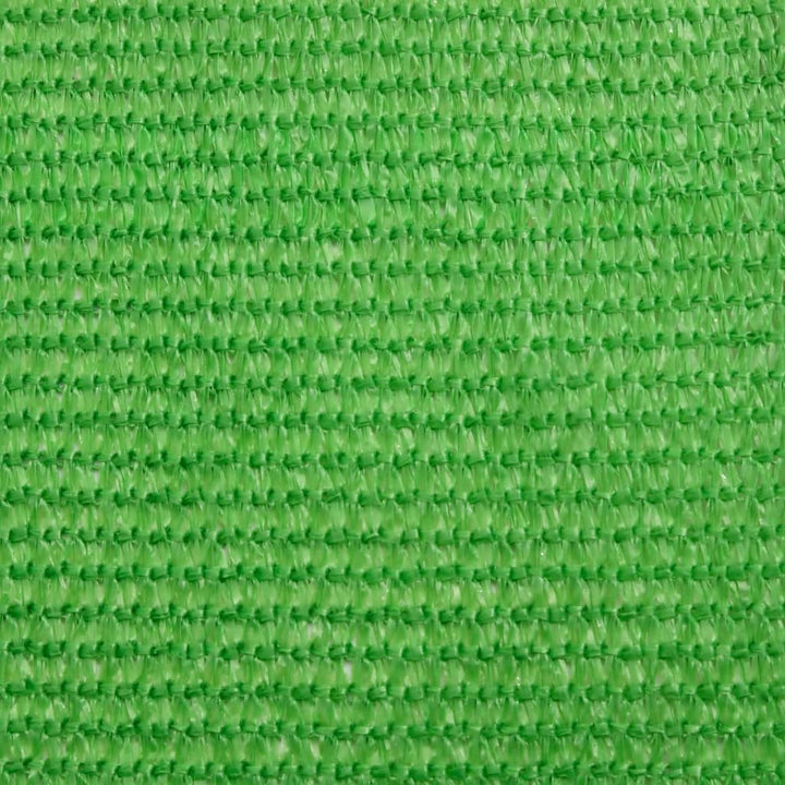 solsejl 3x4,5 m 160 g/m² HDPE lysegrøn