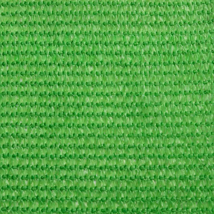 solsejl 5x8 m 160 g/m² HDPE lysegrøn
