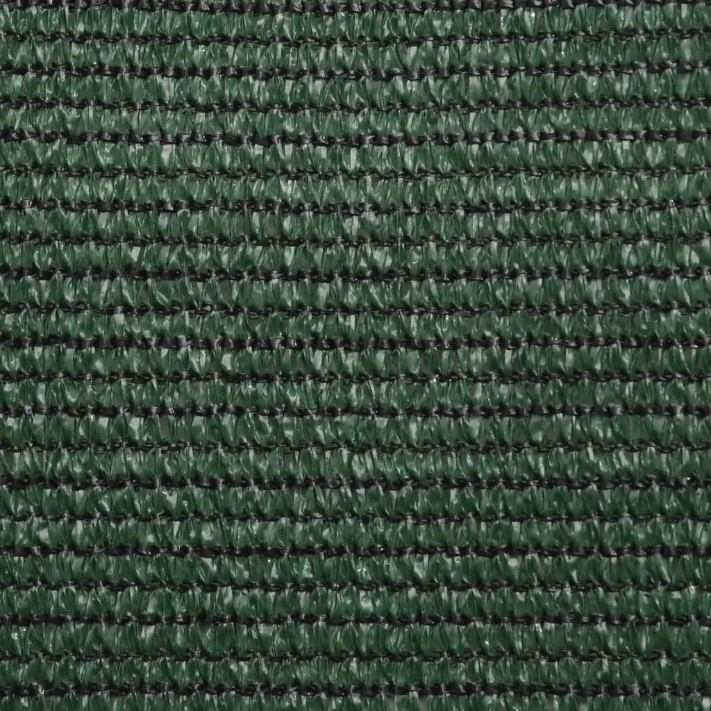 solsejl 2,5x3 m 160 g/m² HDPE mørkegrøn
