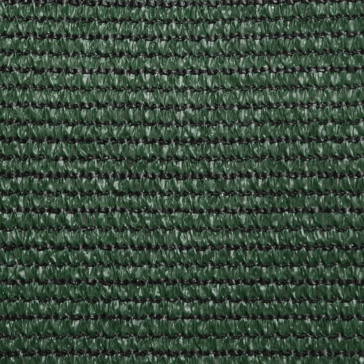 solsejl 2,5x3,5 m 160 g/m² HDPE mørkegrøn