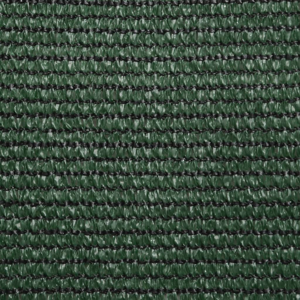 solsejl 3x5 m 160 g/m² HDPE mørkegrøn