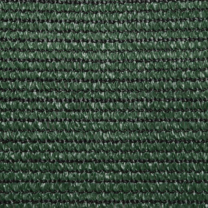 solsejl 3x3x4,2 m 160 g/m² HDPE mørkegrøn