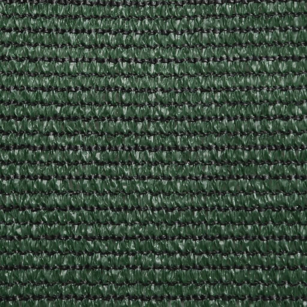 solsejl 3/4x3 m 160 g/m² HDPE mørkegrøn