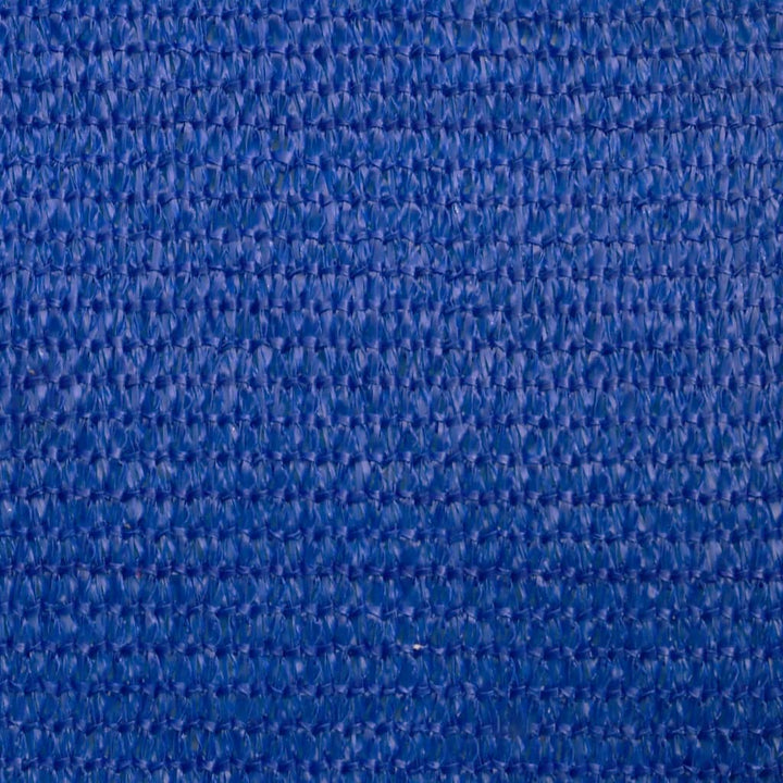 solsejl 3x4 m 160 g/m² rektangulær HDPE blå
