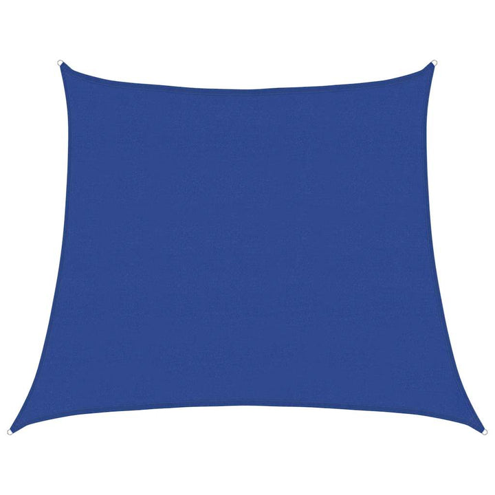 solsejl 4/5x4 m 160 g/m² trapezformet HDPE blå
