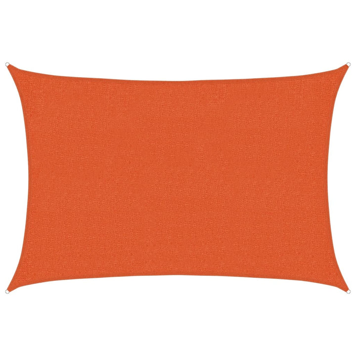 solsejl 2x3 m 160 g/m² HDPE orange