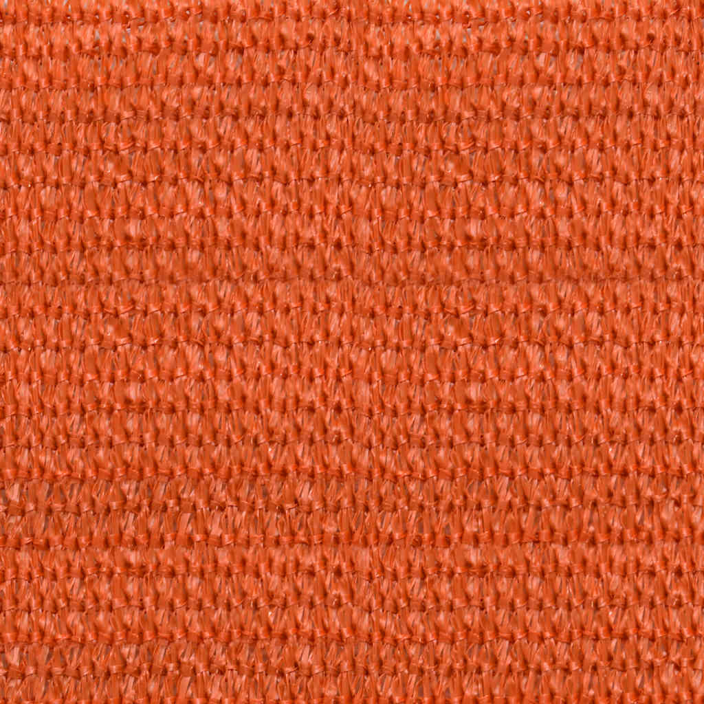 solsejl 3x4,5 m 160 g/m² HDPE rektangulær orange