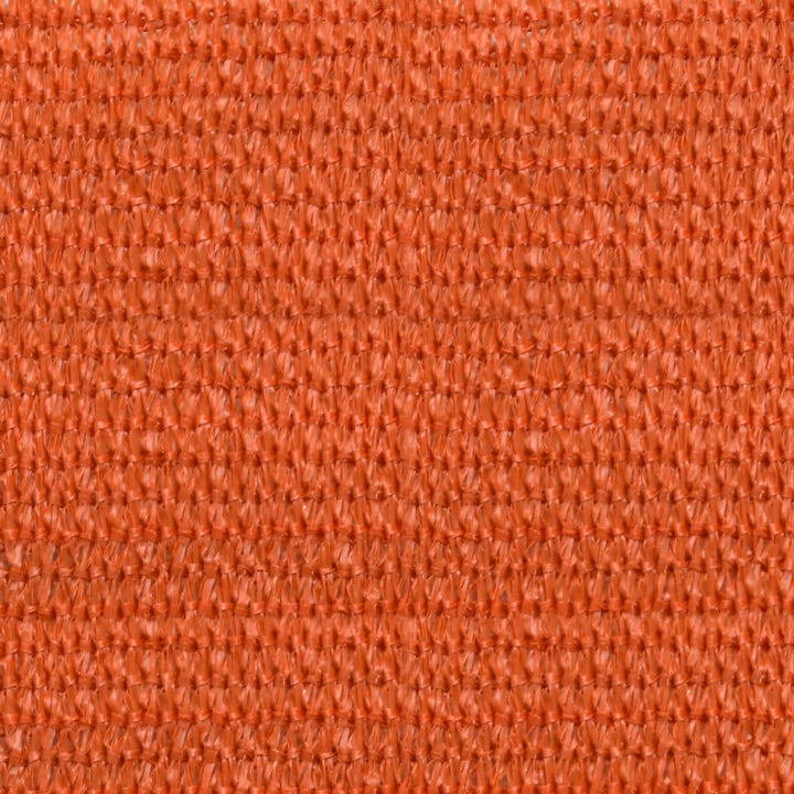solsejl 160 g/m² 3,5x5 m HDPE orange