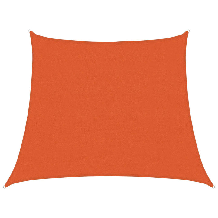 solsejl 3/4x3 m 160 g/m² trapezformet HDPE orange