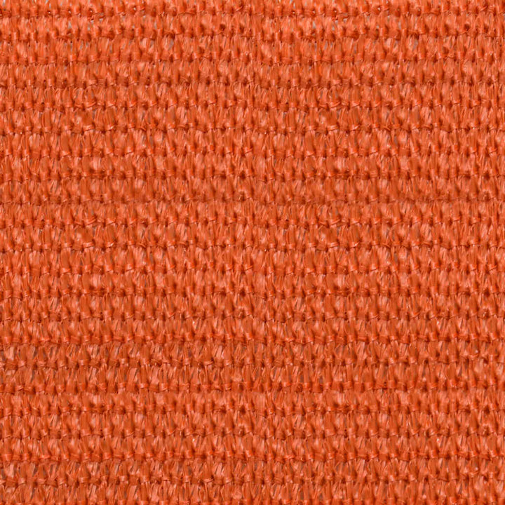 solsejl 3/4x3 m 160 g/m² trapezformet HDPE orange