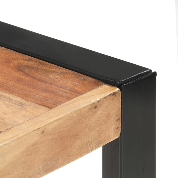 spisebord 160x80x75 cm massivt træ