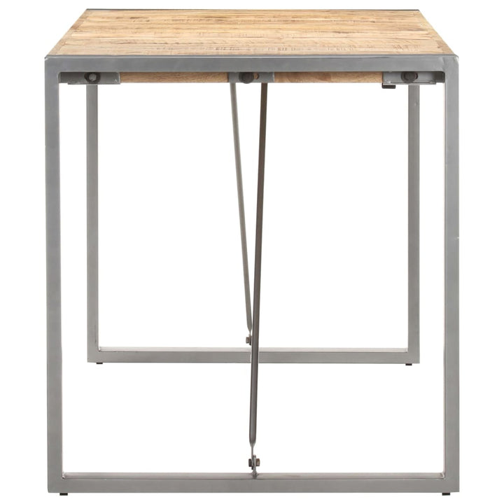 spisebord 140x70x75 cm massivt ru mangotræ