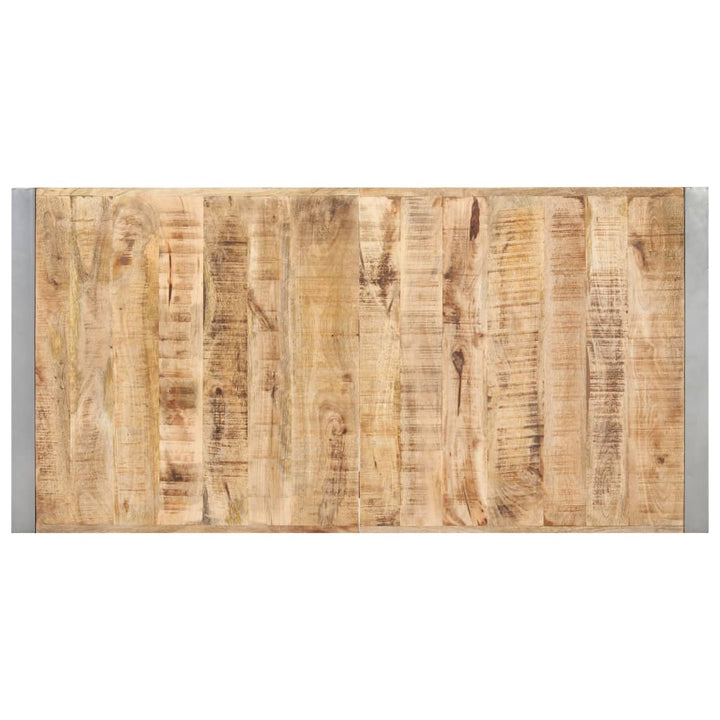spisebord 140x70x75 cm massivt ru mangotræ