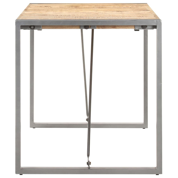spisebord 160x80x75 cm massivt ru mangotræ
