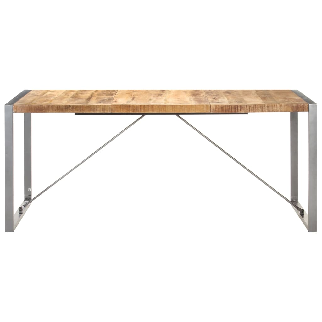 spisebord 180x90x75 cm massivt ru mangotræ